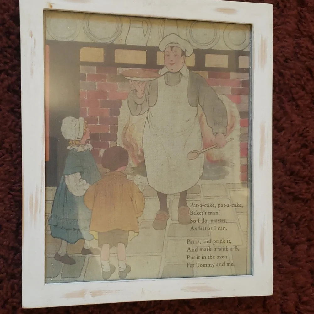 Restoration Hardware 'Mother Goose Nursery Rhyme' Wall Art Set (6)